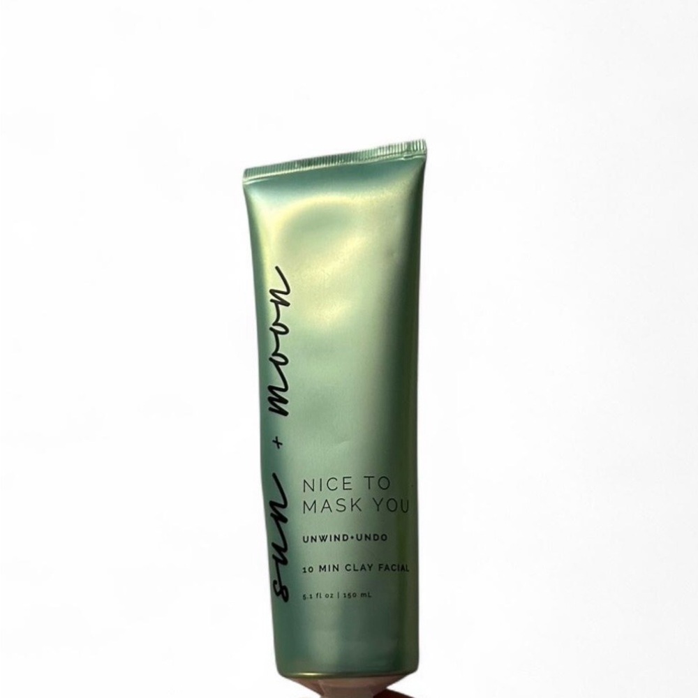 Sun n Moon Nice To Mask You Clay Facial Mask - Green Tube new/unopened